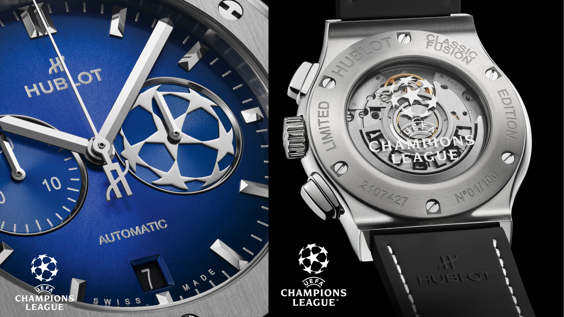 Hublot Classic Fusion Chronograph UEFA Champions League Titanium 