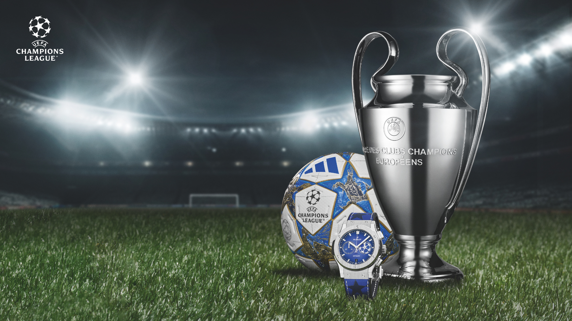 Hublot Classic Fusion Chronograph UEFA Champions League Titanium 