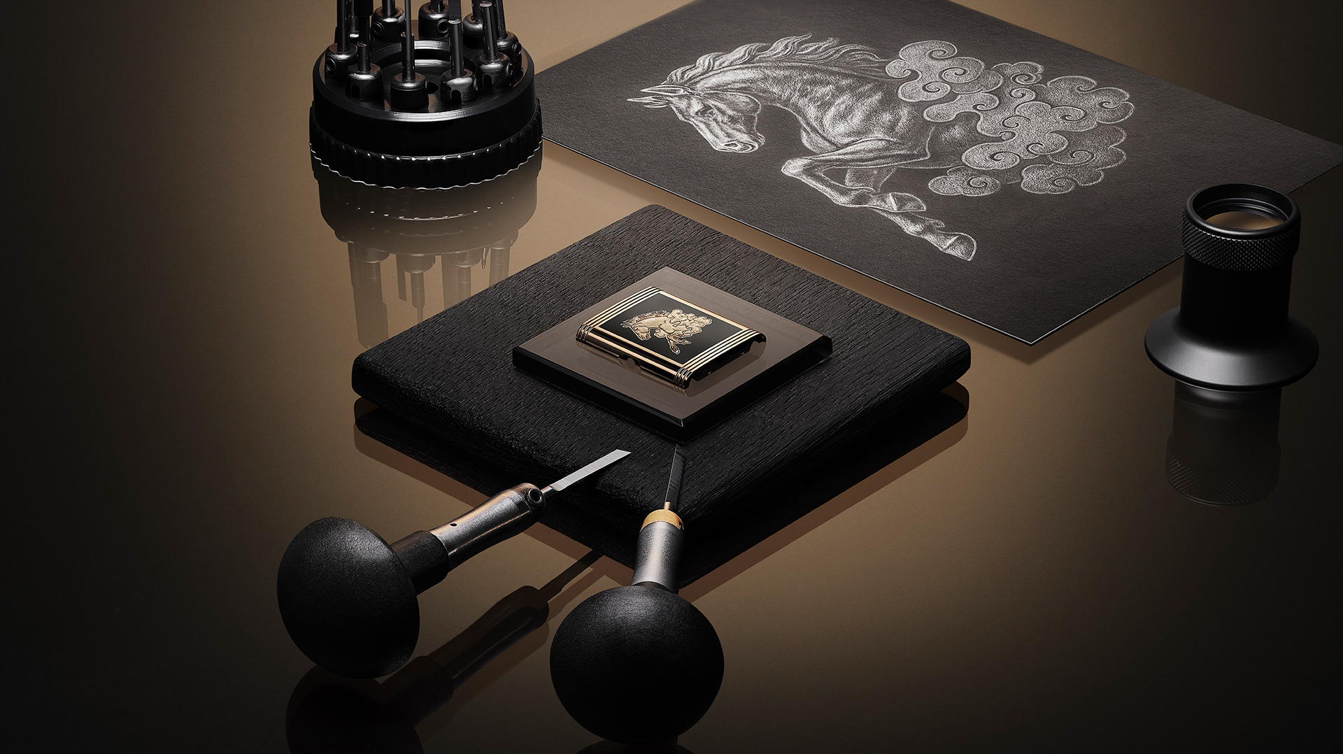 Jaeger-LeCoultre Reverso Tribute Enamel ‘Horse’