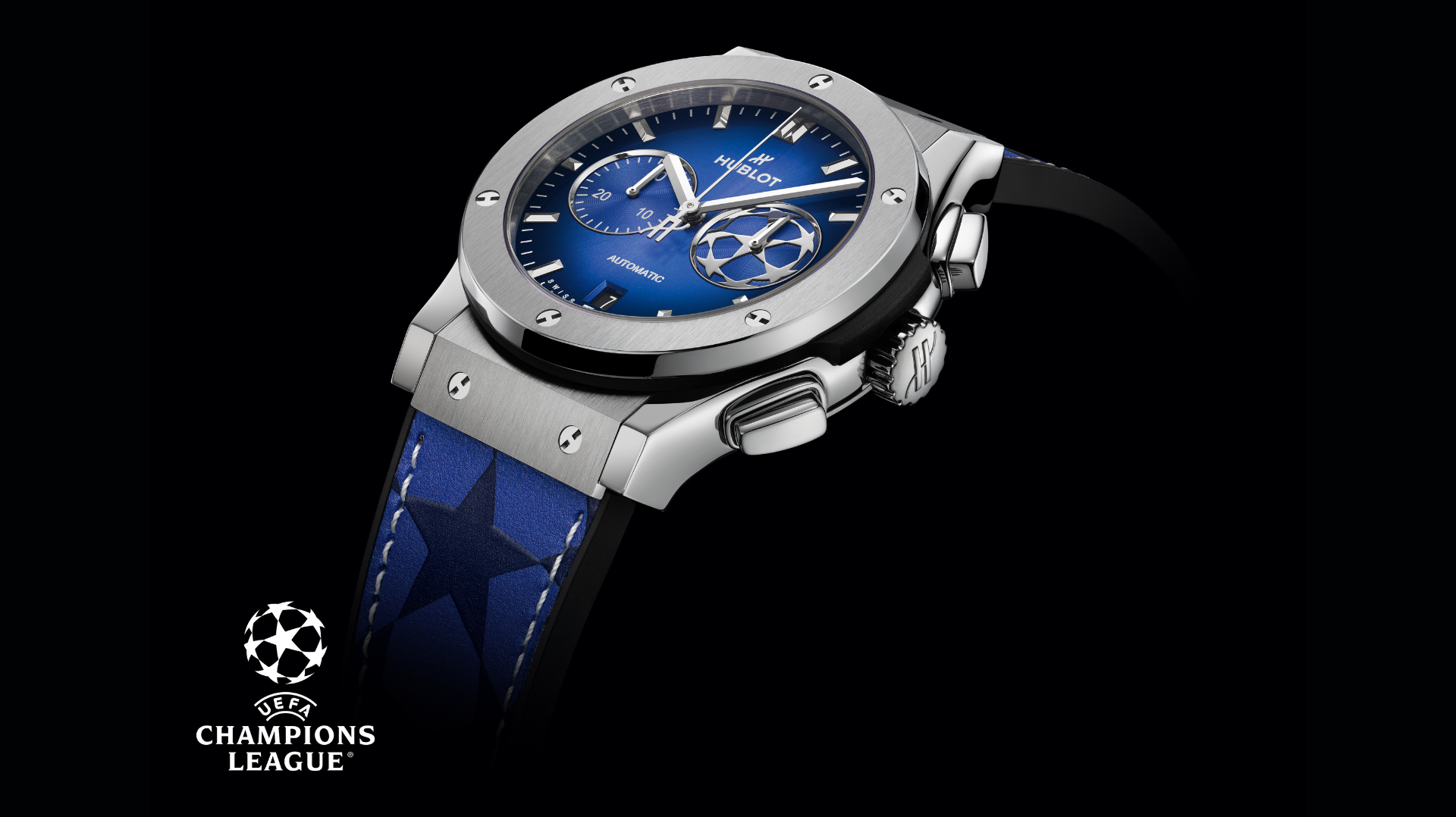 Hublot Classic Fusion Chronograph UEFA Champions League Titanium 