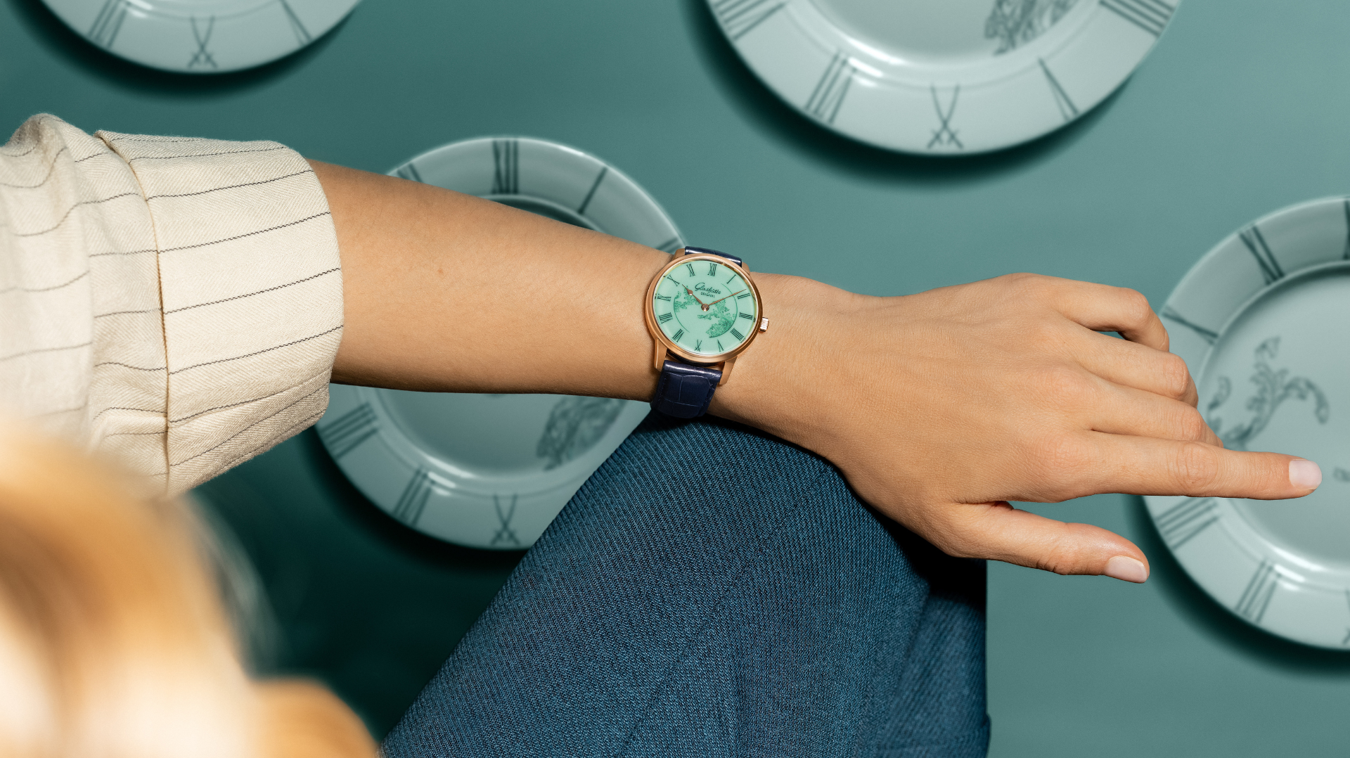 Glashütte Senator Meissen.