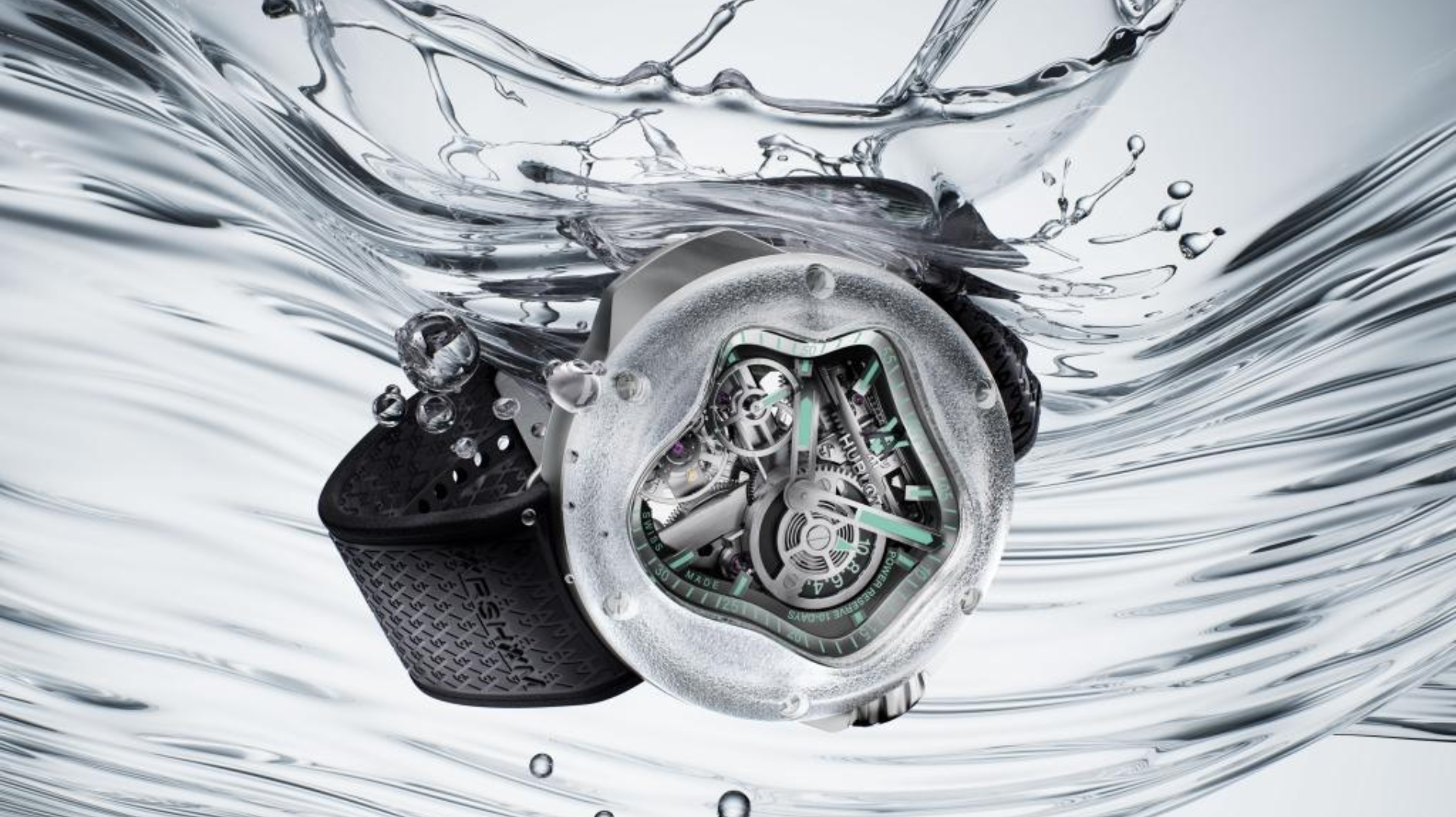 Hublot MP-17 Meca-10 Arsham Splash Titanium Sapphire.