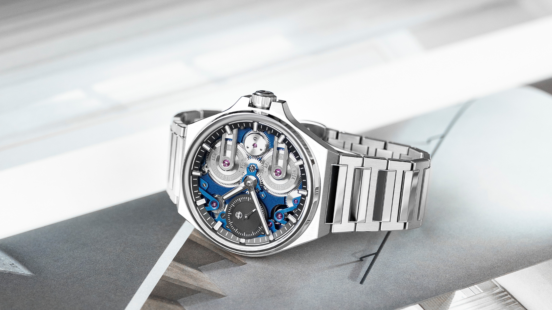 Armin Strom One Week Manufacture Edition Blue.