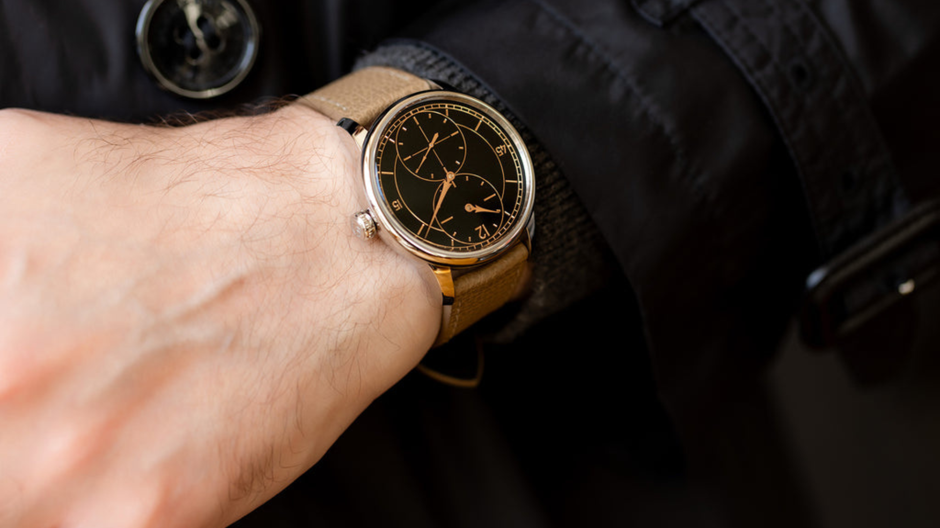 Louis Erard Le Régulateur Gravé Noir