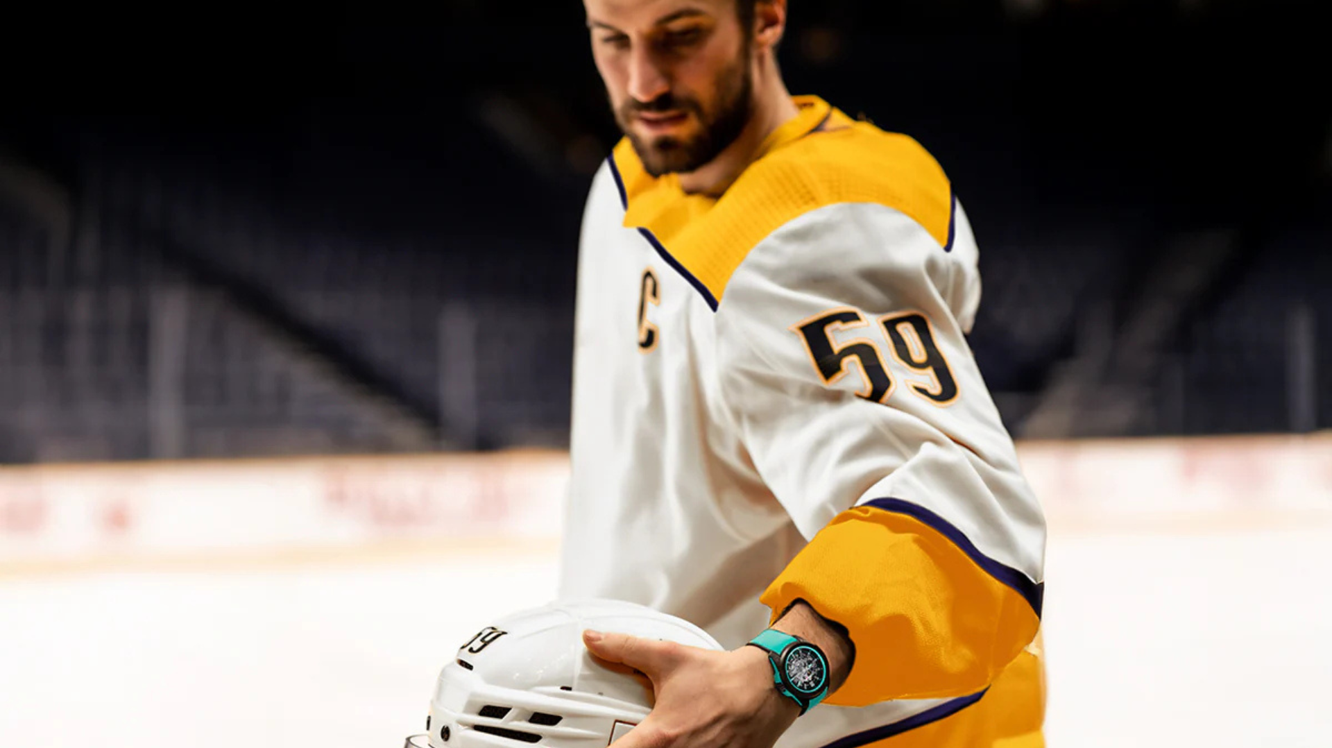 Roman Josi, NORQAIN shareholder and Nashville Predators captain.