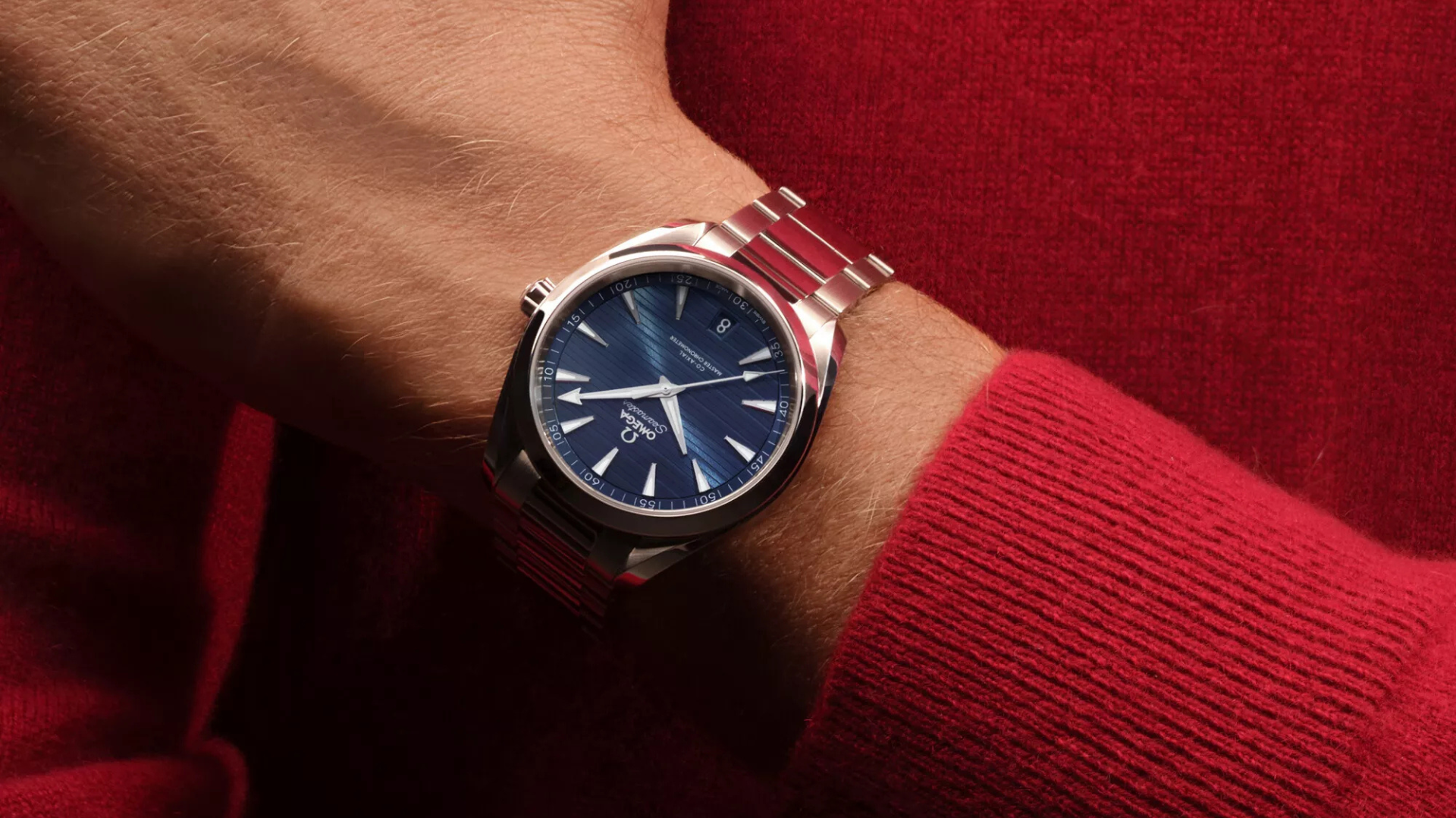 OMEGA Aqua Terra in Blue – 220.10.41.21.03.004