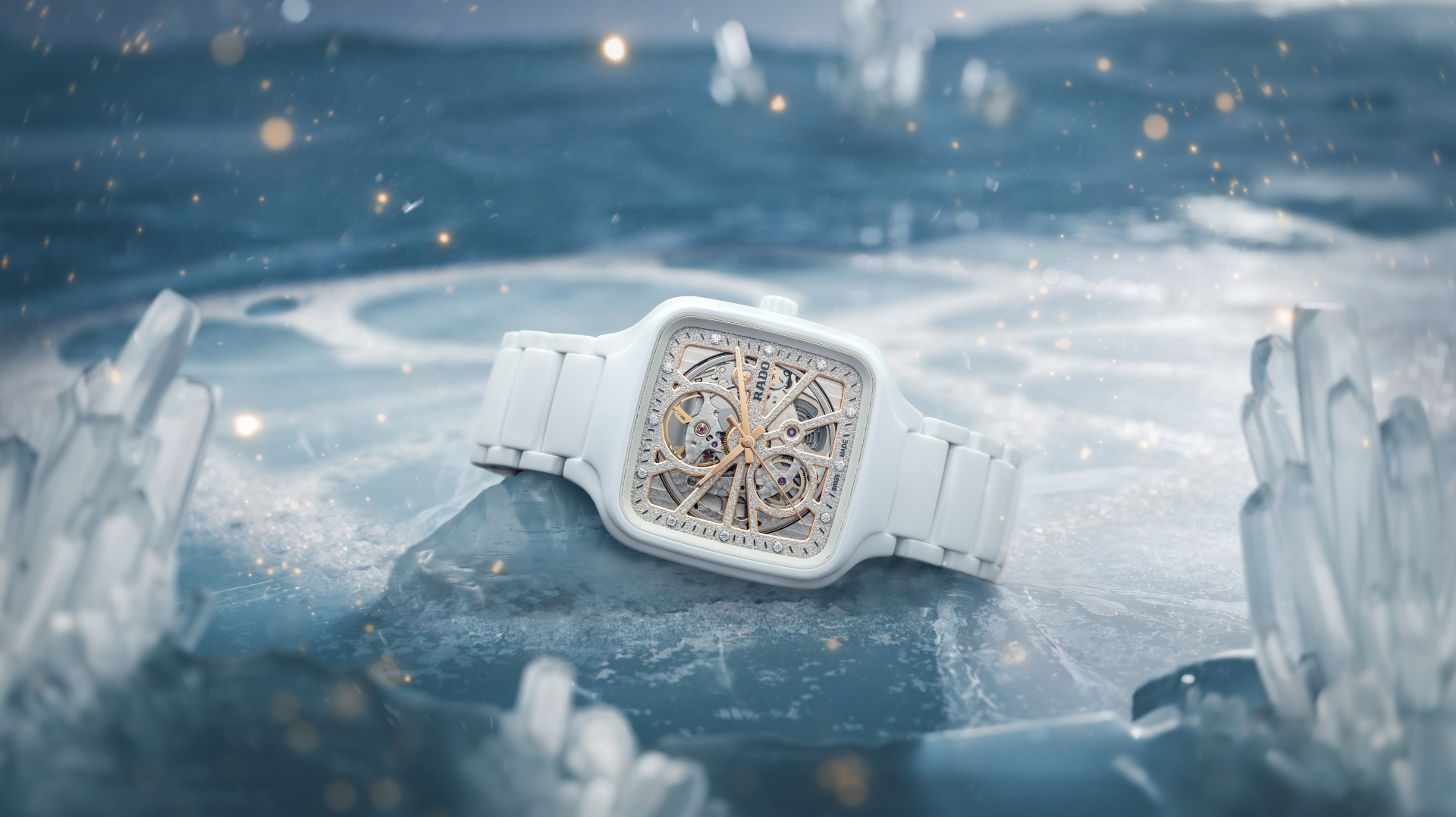 Rado True Square Open Heart collection