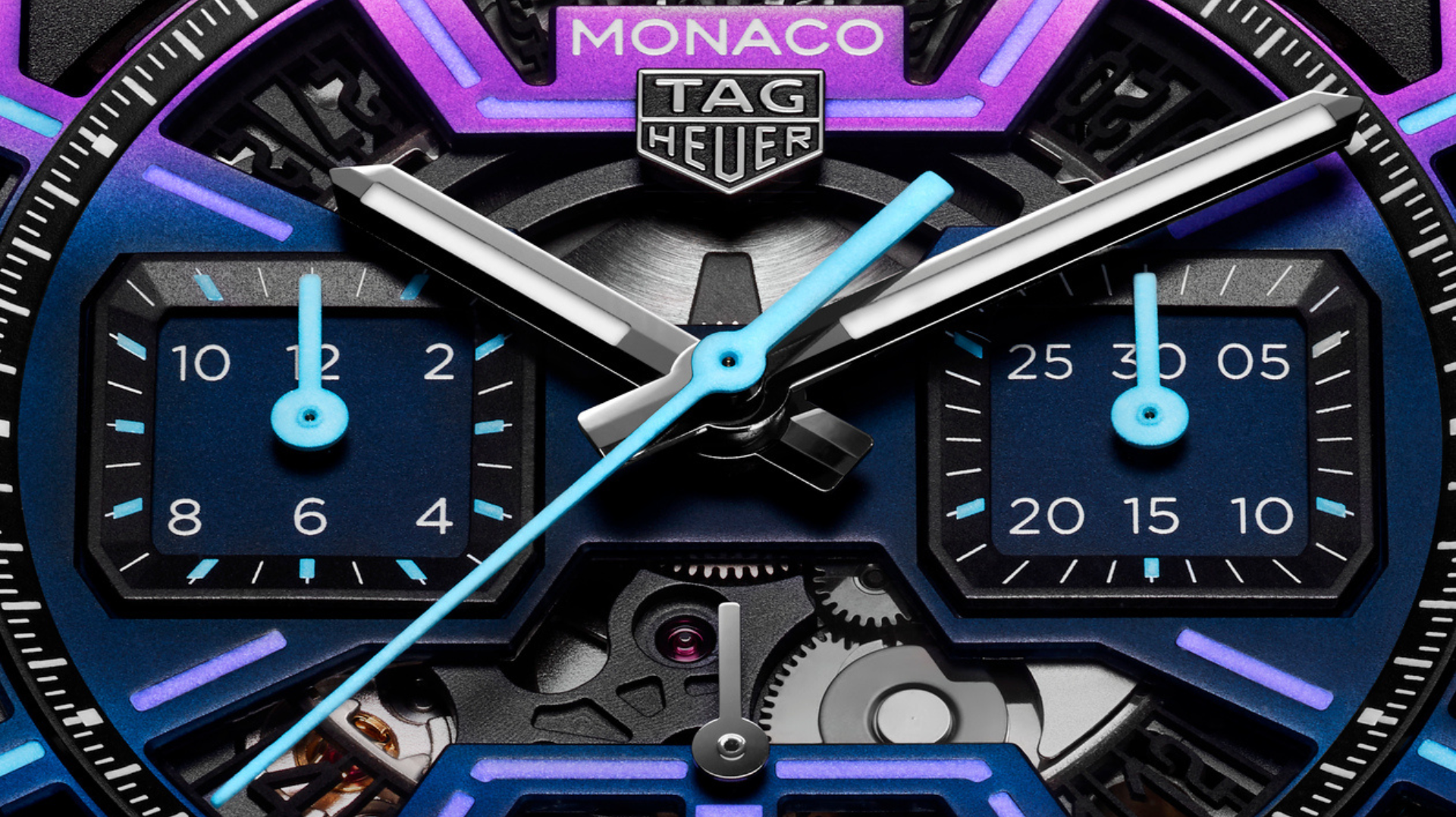 TAG Heuer Monaco After Dark. Credit: TAG Heuer