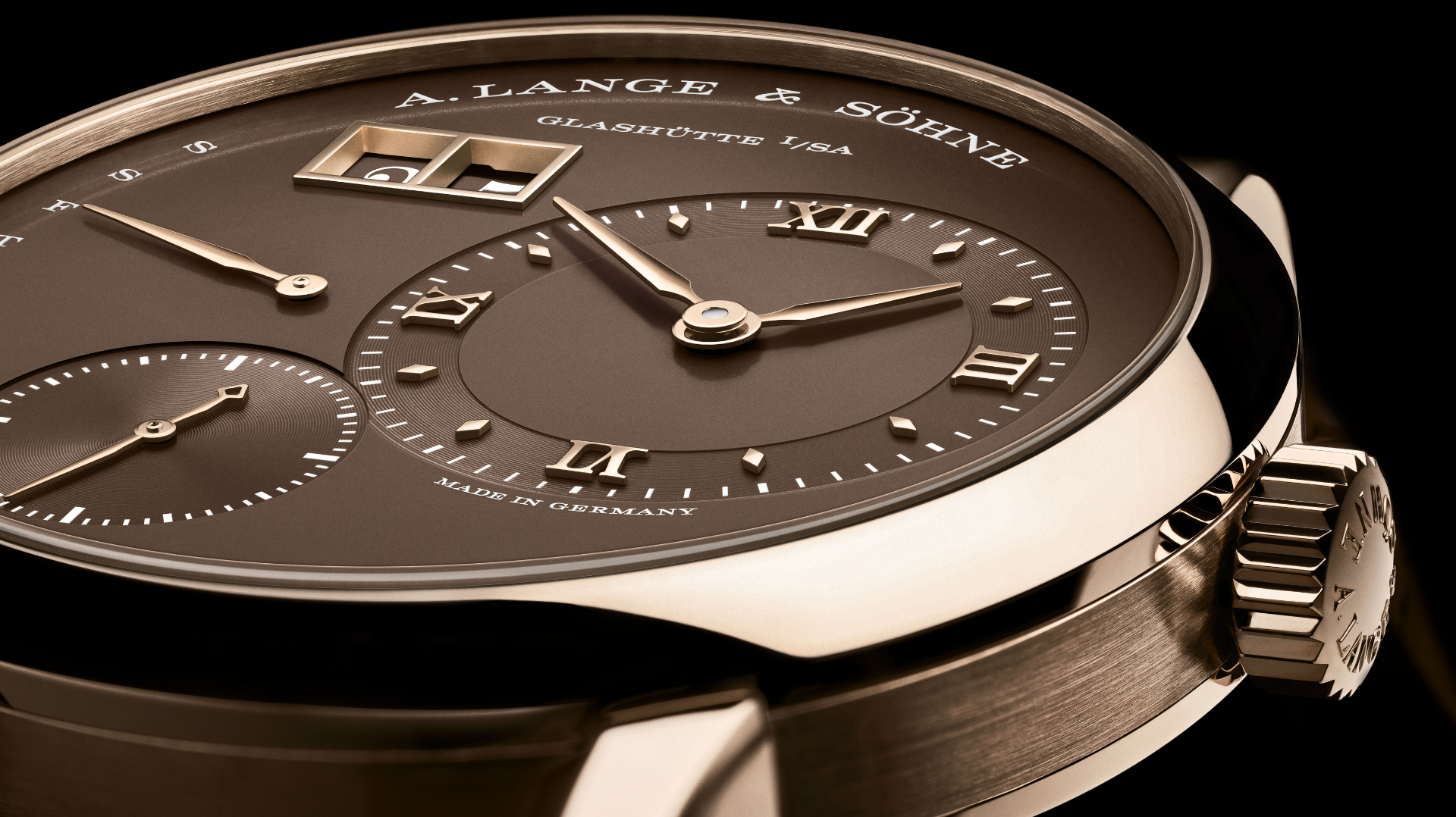 A. Lange & Söhne Lange 1 Daymatic Honeygold