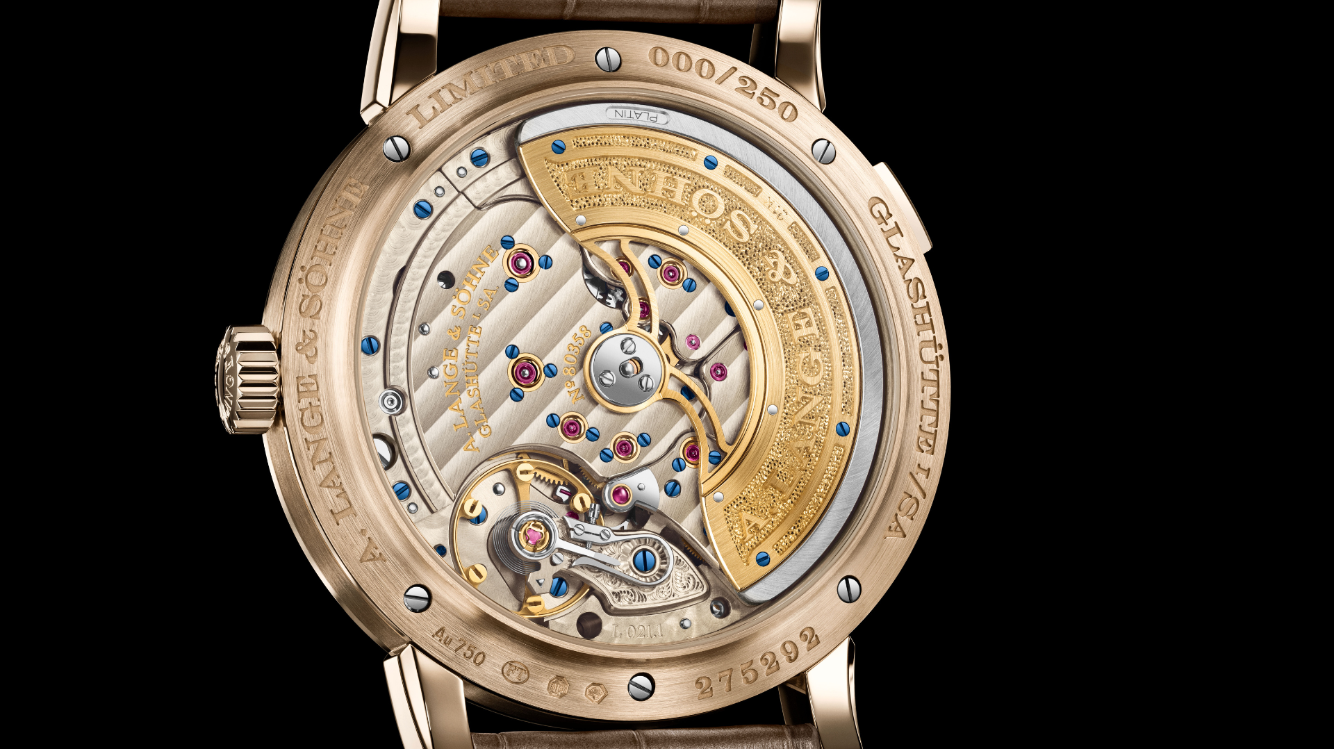 A. Lange & Söhne Lange 1 Daymatic Honeygold