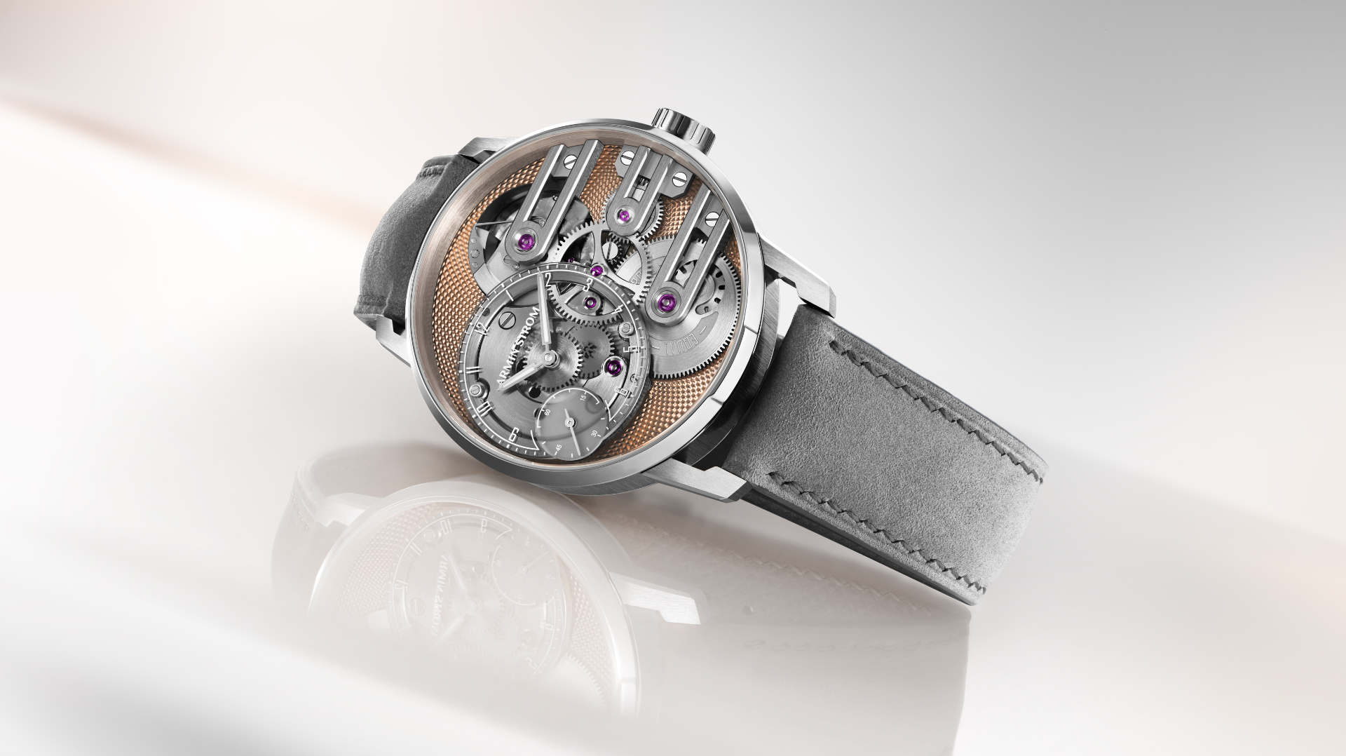 Armin Strom Gravity Equal Force Ultimate Sapphire Salmon