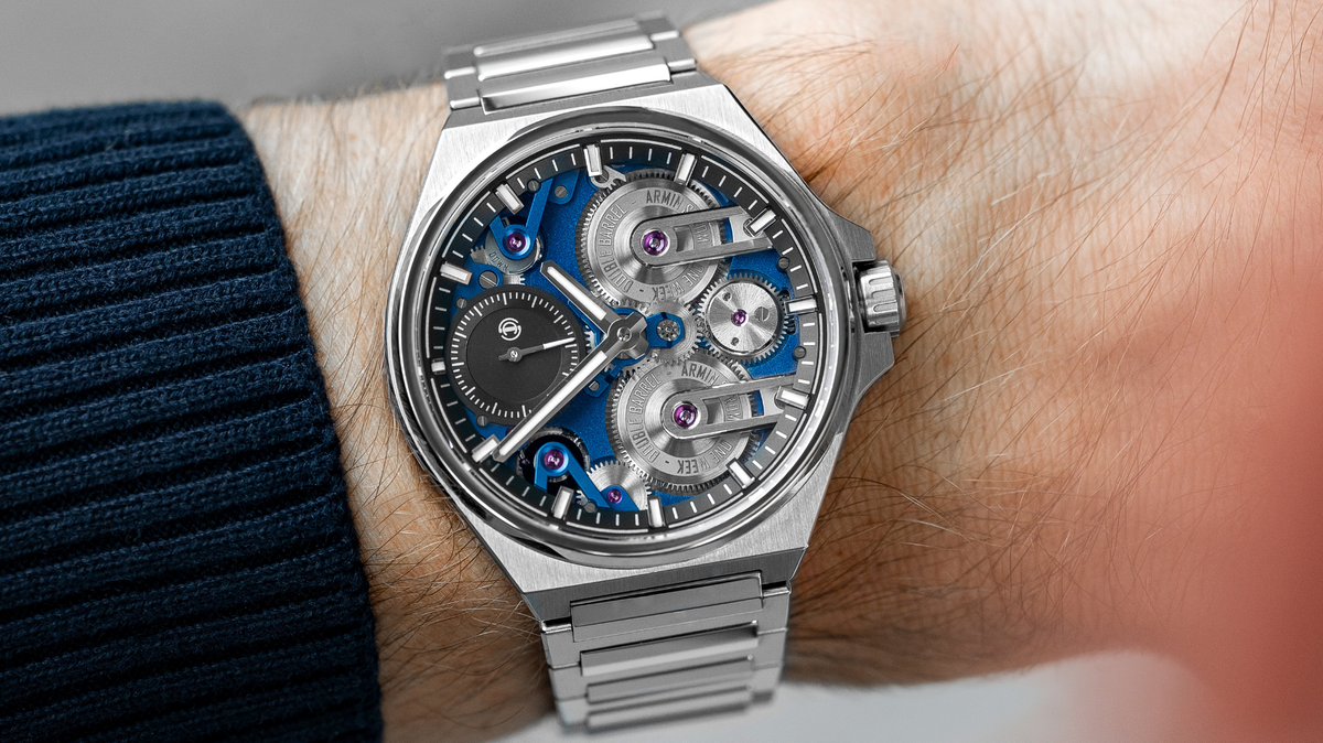 Armin Strom One Week Manufacture Edition Blue.