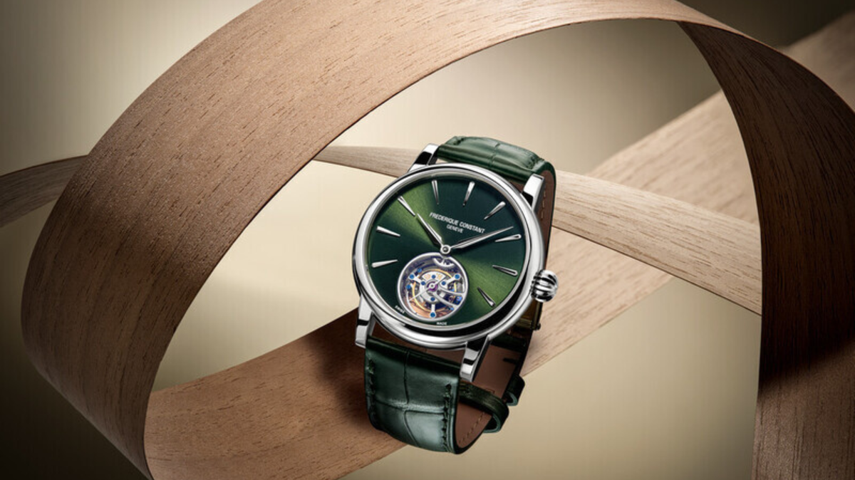 Frederique Constant Classic Tourbillon Manufacture Green Dial