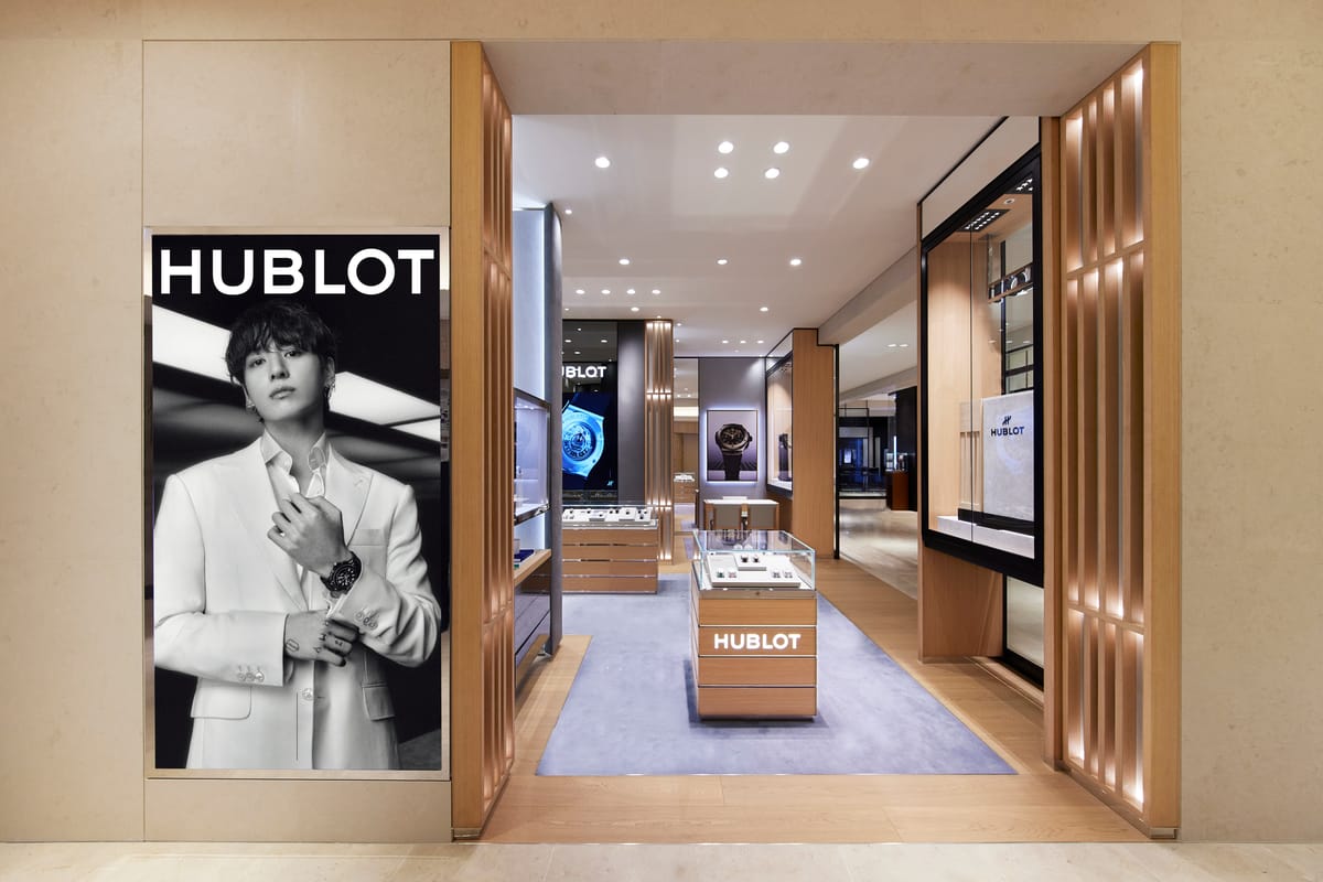Hublot Opens New Boutique in Japan