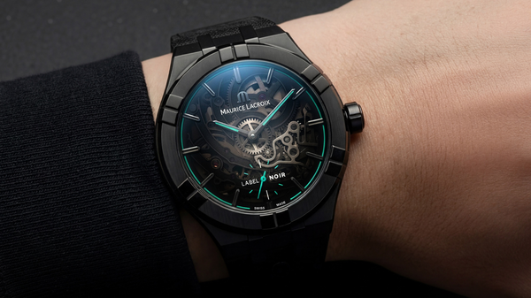 Maurice Lacroix Label Noir AIKON Manufacture Skeleton.