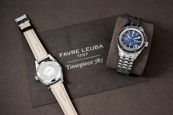 Favre Leuba Revives a 1960s Icon with the Deep Raider Revival x Timepiece 787